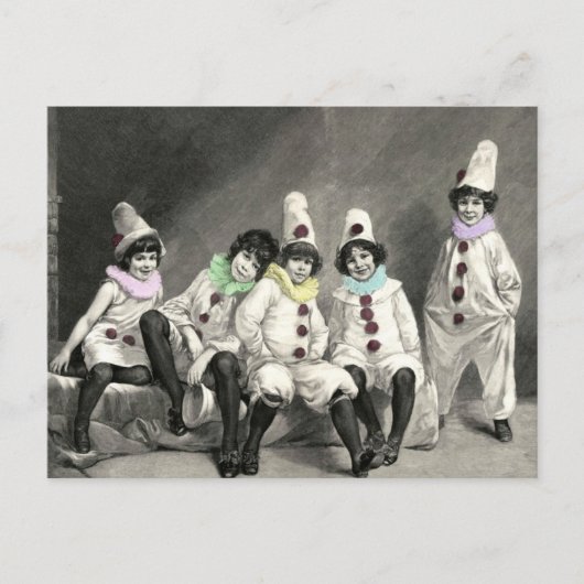 Kindercarneval Kinderen Carnaval Kostuum  Briefkaart (Voorkant)