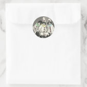 Kindercarneval Kinderen Carnaval Kostuum  Ronde Sticker (Tas)