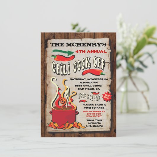 KINDERCOOK UIT Poster VAN DE PARTIJ Kaart (Staand voorkant)