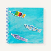 Kinderdag Koinobori notitieboek (Voorkant)