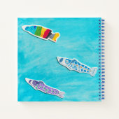 Kinderdag Koinobori notitieboek (Achterkant)