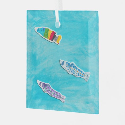 Kinderdag Koinobori ornament (Voorkant links)