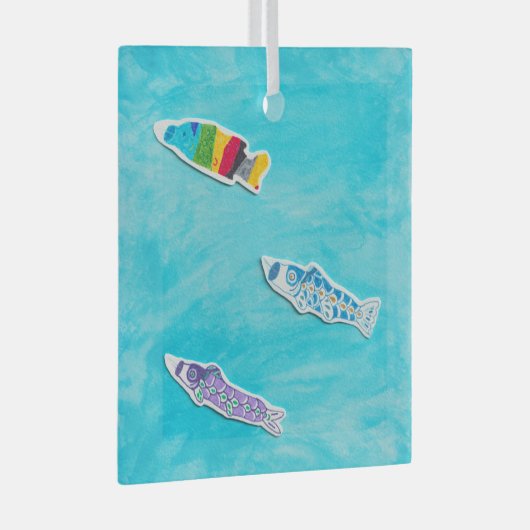 Kinderdag Koinobori ornament (Voorkant Rechts)