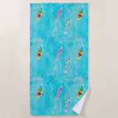 Kinderdag Koinobori strandlaken (Voorkant)