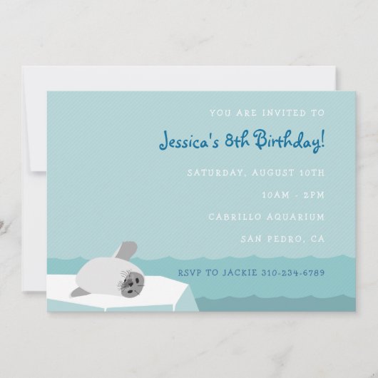 Kinderdag van de Noordelijke IJszee Kaart (Voorkant)