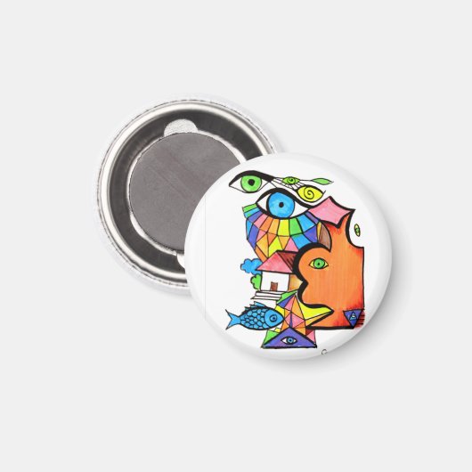 Kinderdagboek Magneet (Voorkant / Achterkant)