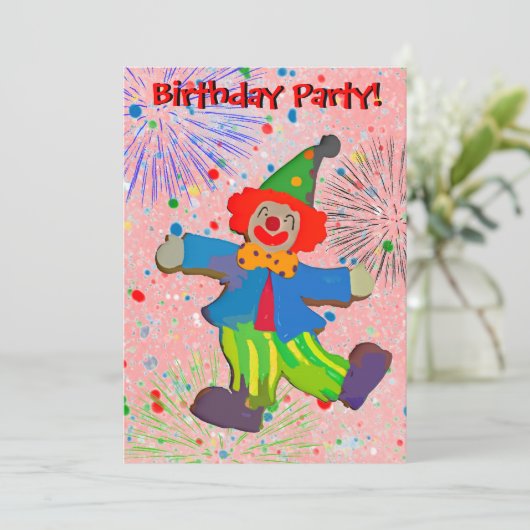 Kinderdagenkast en uitnodiging van het Vuurwerk (Staand voorkant)