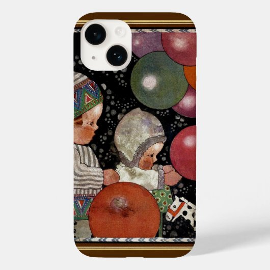  Kinderdagfeest, ballonnen en speelgoed Case-Mate iPhone Case (Achterkant)