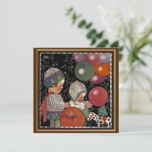 Kinderdagfeest, ballonnen en speelgoed Kaart