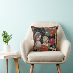 Kinderdagfeest, ballonnen en speelgoed Kussen