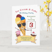 Kinderdagfeest Fun Cute Kaart (Gele Bloem)