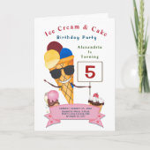 Kinderdagfeest Fun Cute Kaart (Voorkant)