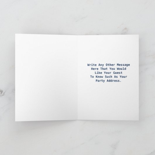 Kinderdagfeest Fun Cute Kaart (Binnen)