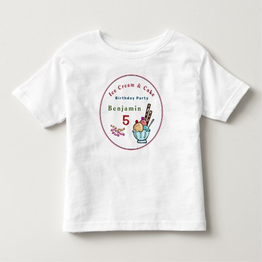 Kinderdagfeest Fun Cute Kinder Shirts (Voorkant)