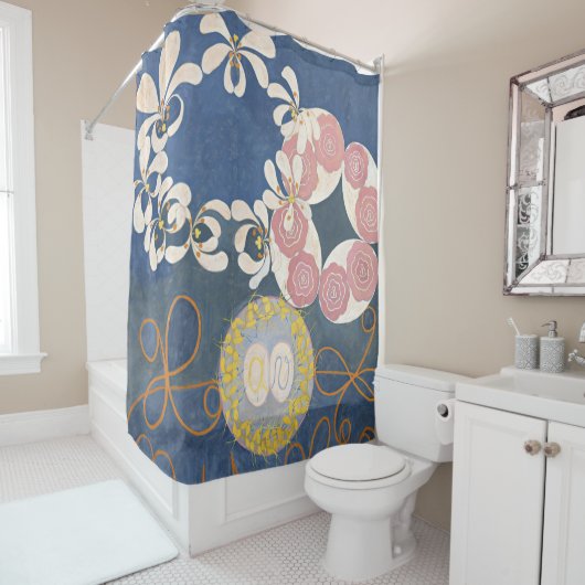 Kinderdaggroep IV van Hilma Klint Douchegordijn (In situ)