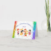 kinderdagkaart kaart (Voorkant)