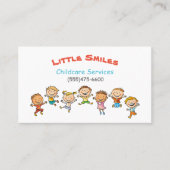 Kinderdagopvang Visitekaartje (Voorkant)