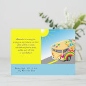 Kinderdaguitnodiging Kaart (Staand voorkant)