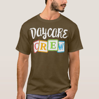 Kinderdagverblijf Crew Kinderopvangteam Squad Prov T-shirt