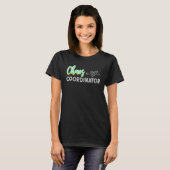 Kinderdagverblijf Docenten Chaos Coördinator Leerk T-shirt (Voorkant volledig)
