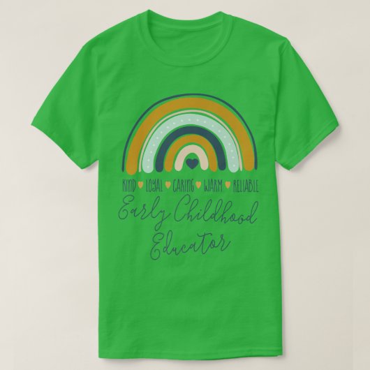 Kinderdagverblijf Ece Teacher Chi T-shirt (Design voorkant)