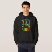 Kinderdagverblijf Favoriete Bel me Nanny Kinderopv Hoodie (Voorkant volledig)