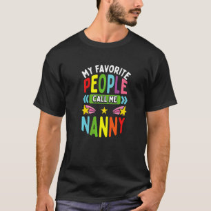Kinderdagverblijf Favoriete Bel me Nanny Kinderopv T-shirt
