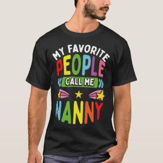 Kinderdagverblijf Favoriete Bel me Nanny Kinderopv T-shirt