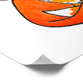 Kinderdagverblijf Fox Family Kunst Papa Mama Baby  Poster (Hoek)