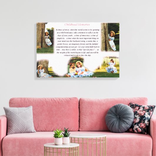 Kinderdagverblijf Inspirerend Canvas Afdruk (Insitu (Woonkamer))