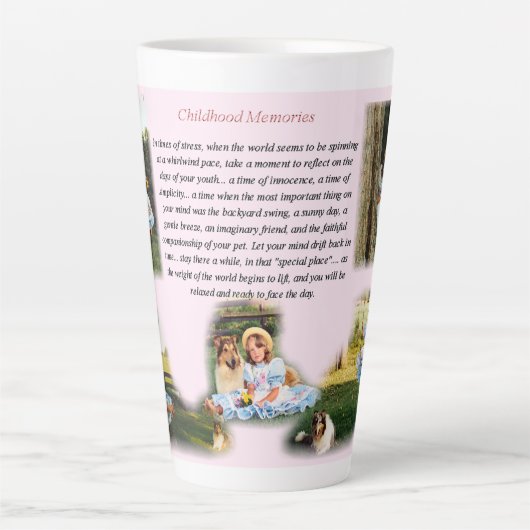 Kinderdagverblijf Inspirerend Latte Mok (Voorkant)