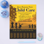 Kinderdagverblijf Kinderopvang Babysitten Tear She Flyer (Enkel)