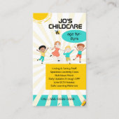 kinderdagverblijf kinderopvang crèche crèche baby visitekaartje (Voorkant)