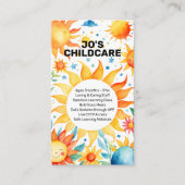 kinderdagverblijf kinderopvang crèche crèche baby visitekaartje (Voorkant)