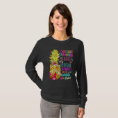 Kinderdagverblijf Leraar Babysitter Pine T-shirt (Voorkant volledig)