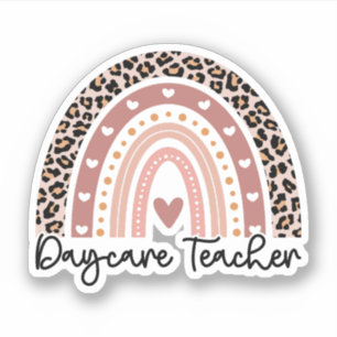 Kinderdagverblijf Leraar Regenboog, Kinderopvang,  Sticker