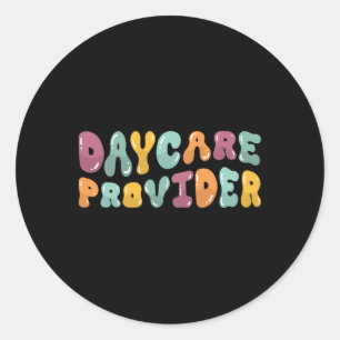 Kinderdagverblijf Medewerker - Leuk Cadeau voor Ki Ronde Sticker