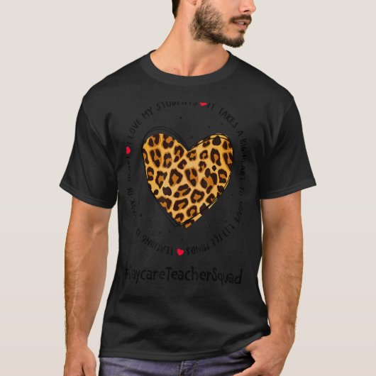 Kinderdagverblijf Teacher Squad Appreciation Week T-shirt (Voorkant)