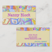 kinderdagverblijf visitekaartje (Voorkant / Achterkant)