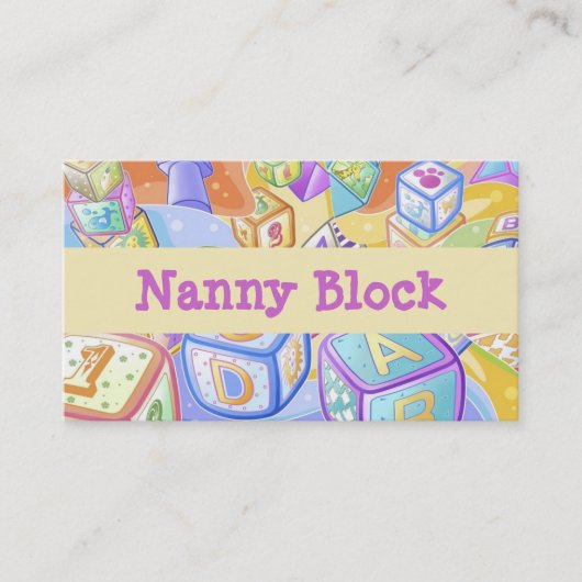 kinderdagverblijf visitekaartje (Voorkant)