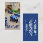 kinderdagverblijf voor peuters visitekaartje (Voorkant / Achterkant)