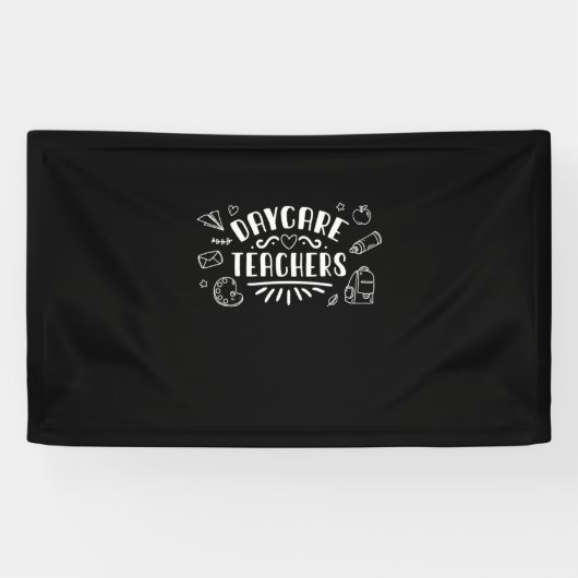 Kinderdagverblijfdocenten Spandoek (Horizontaal)