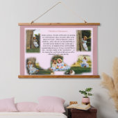 Kinderdagverblijven afdrukken hangend wandkleed (Slaapkamer)