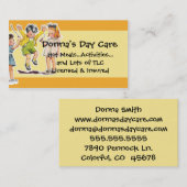  kinderdagverblijven visitekaartje (Voorkant / Achterkant)