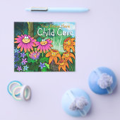 Kinderdagzorg Babyzittend Magische Garden 4x5 Flyer (Enkel)