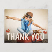 Kinderdank Hartelijk dank Briefkaart (Voorkant)