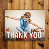 Kinderdank Hartelijk dank Briefkaart