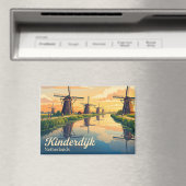 Kinderdijk Nederland Magneet (Insitu (Vaatwasser))