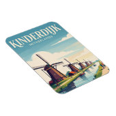 Kinderdijk Nederland Magneet (Rechterzijde)