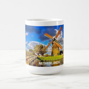 KINDERDIJK, NEDERLAND MOK KOFFIE/TEA